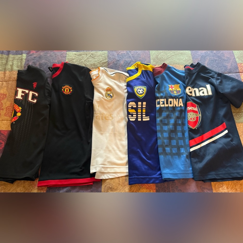 Kids Soccer Team Shirts - Multi-Color Pack